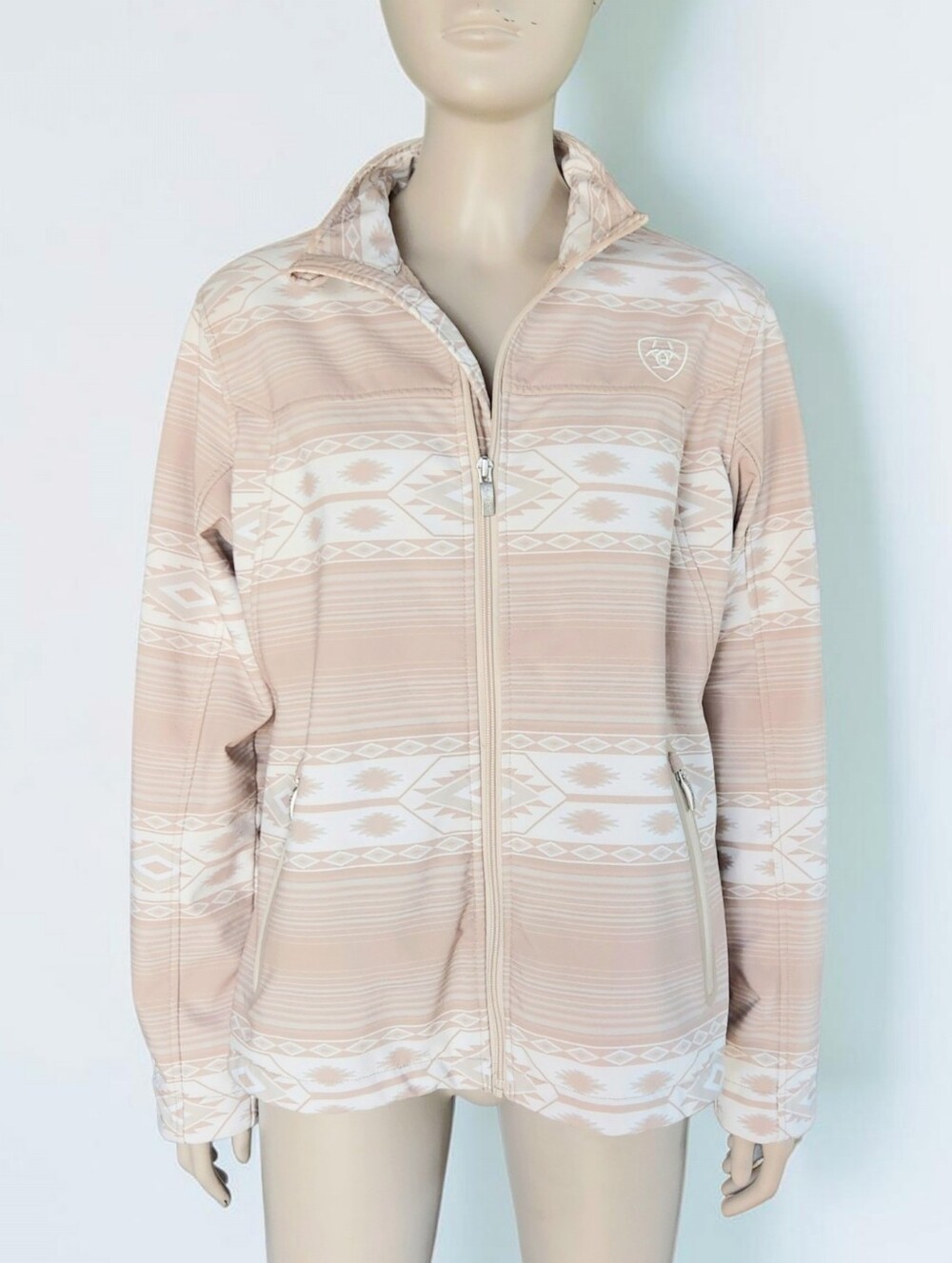Ariat Tek New Team Southwestern Softshell Jacket Womens L Sahara Western Aztec - Picture 9 of 16